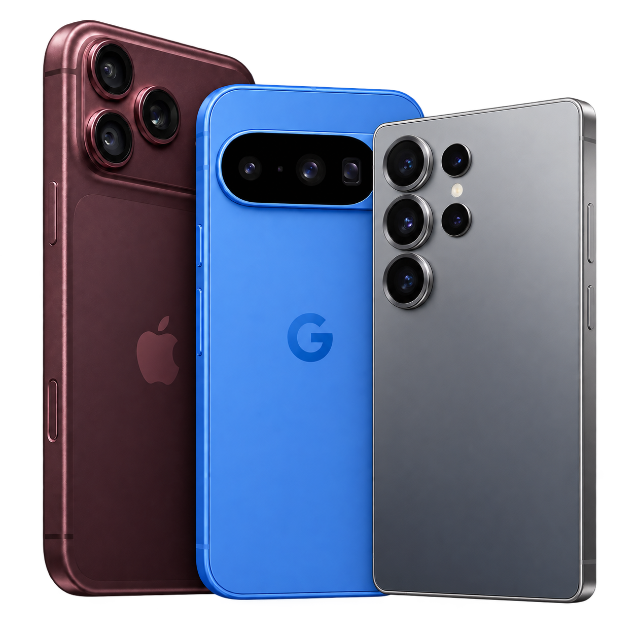 iPhone 18 Pro Max, Google Pixel 10 and Samsung Galaxy S26 Ultra